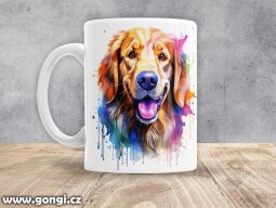 Hrnek - 0328 - Zlatý retrívr 02